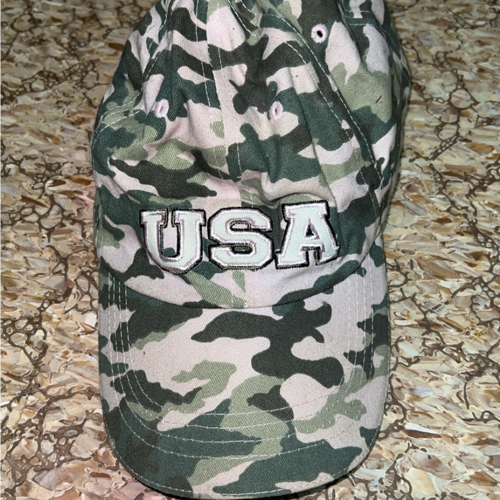 Camouflage USA Baseball Cap